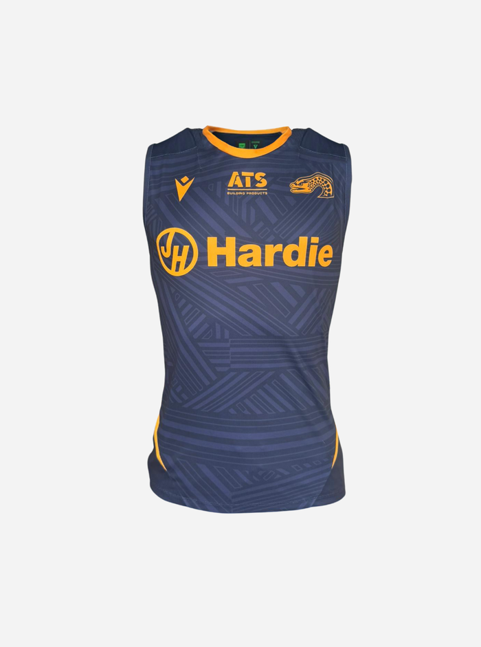 Parramatta Eels NRL 2026 Macron Training Singlet Sizes S-5XL!