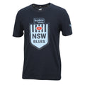 NSW Blues Puma NRL State of Origin Logo Shirt T Shirt Sizes Kids 8-16! T1