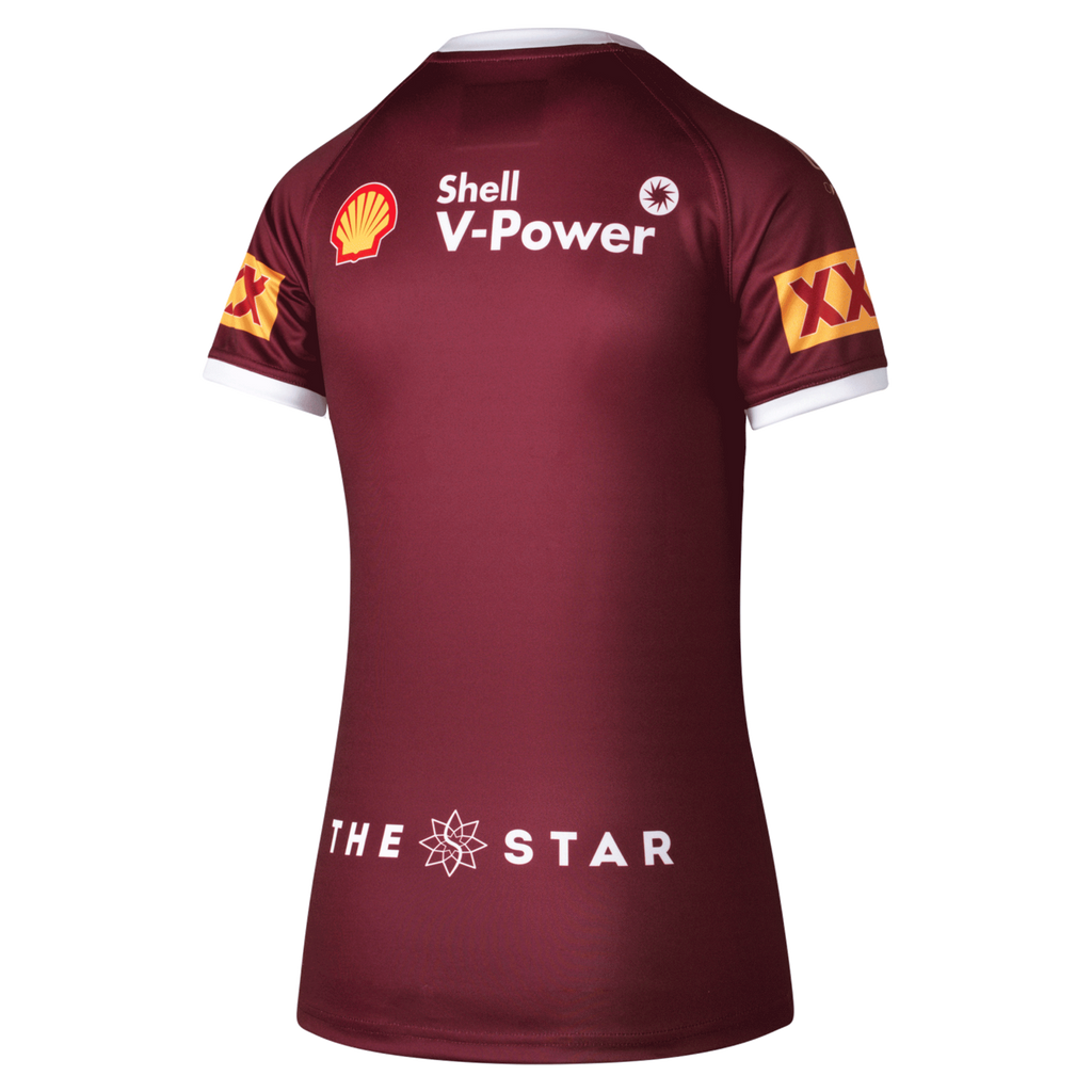 Queensland Maroons QLD Puma State Of Origin Home Jersey Ladies Sizes S-3XL! T2