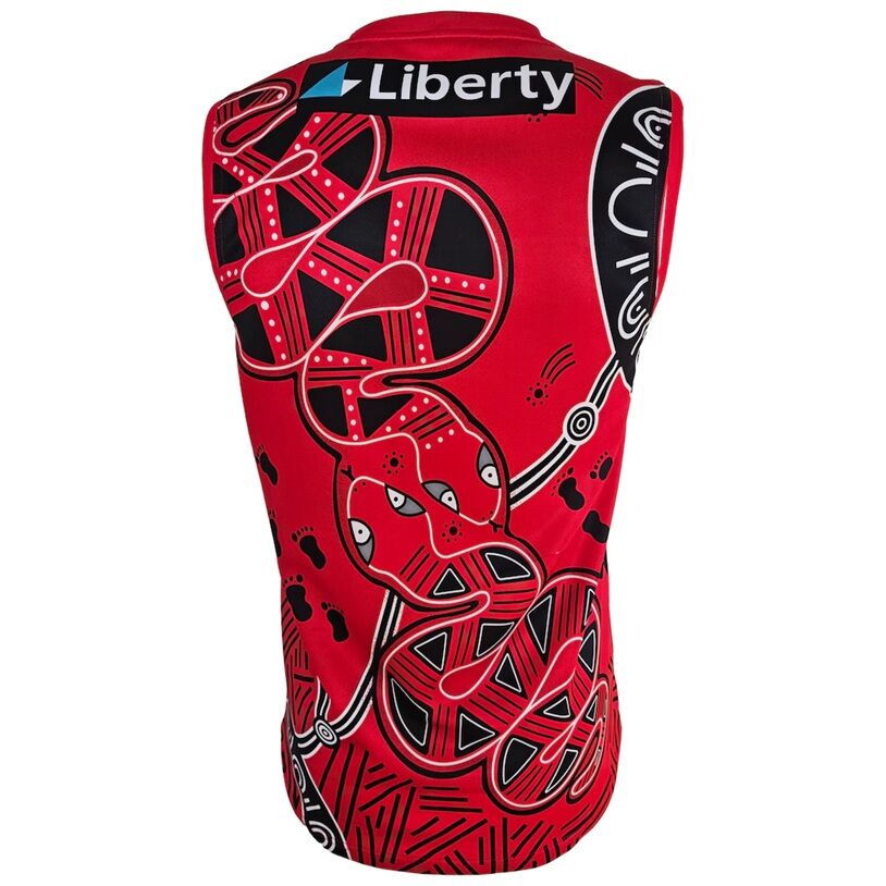 Essendon Bombers AFL 2026 Puma Dreamtime Indigenous Guernsey Sizes S-3XL!