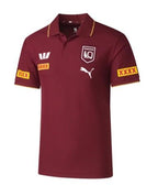 Queensland Maroons 2026 QRL Puma Burgundy Polo Sizes S-4XL!