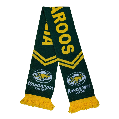 Australian Kangaroos NRL Supporters Scarf
