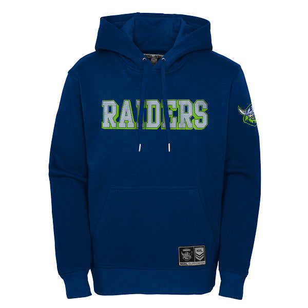 Canberra Raiders NRL Outerstuff Wordmark OTH Hoody Size S-2XL! T3