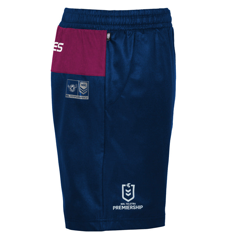 Manly Sea Eagles NRL Performance Training Shorts Size S-2XL! T3