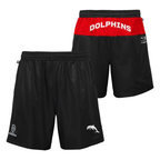 NRL Dolphins NRL Outerstuff Performance Shorts Size S-2XL! T3