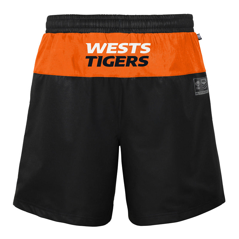 Wests Tigers NRL Outerstuff Performance Training Shorts Size S-2XL! T3