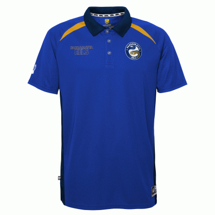 Parramatta Eels NRL Outerstuff Performance Polo Shirt Size S-2XL! S3