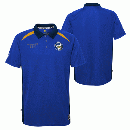 Parramatta Eels NRL Outerstuff Performance Polo Shirt Size S-2XL! S3