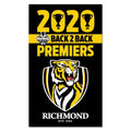 Richmond Tigers 2020 AFL Premiers Supporters Wall Flag 90 by 150cm!