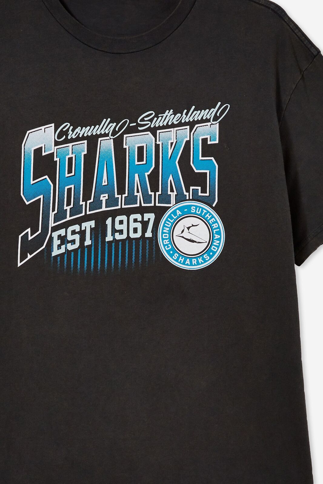 Cronulla Sharks NRL 2022 Cotton On Souvenir Tee T Shirt S-2XL!