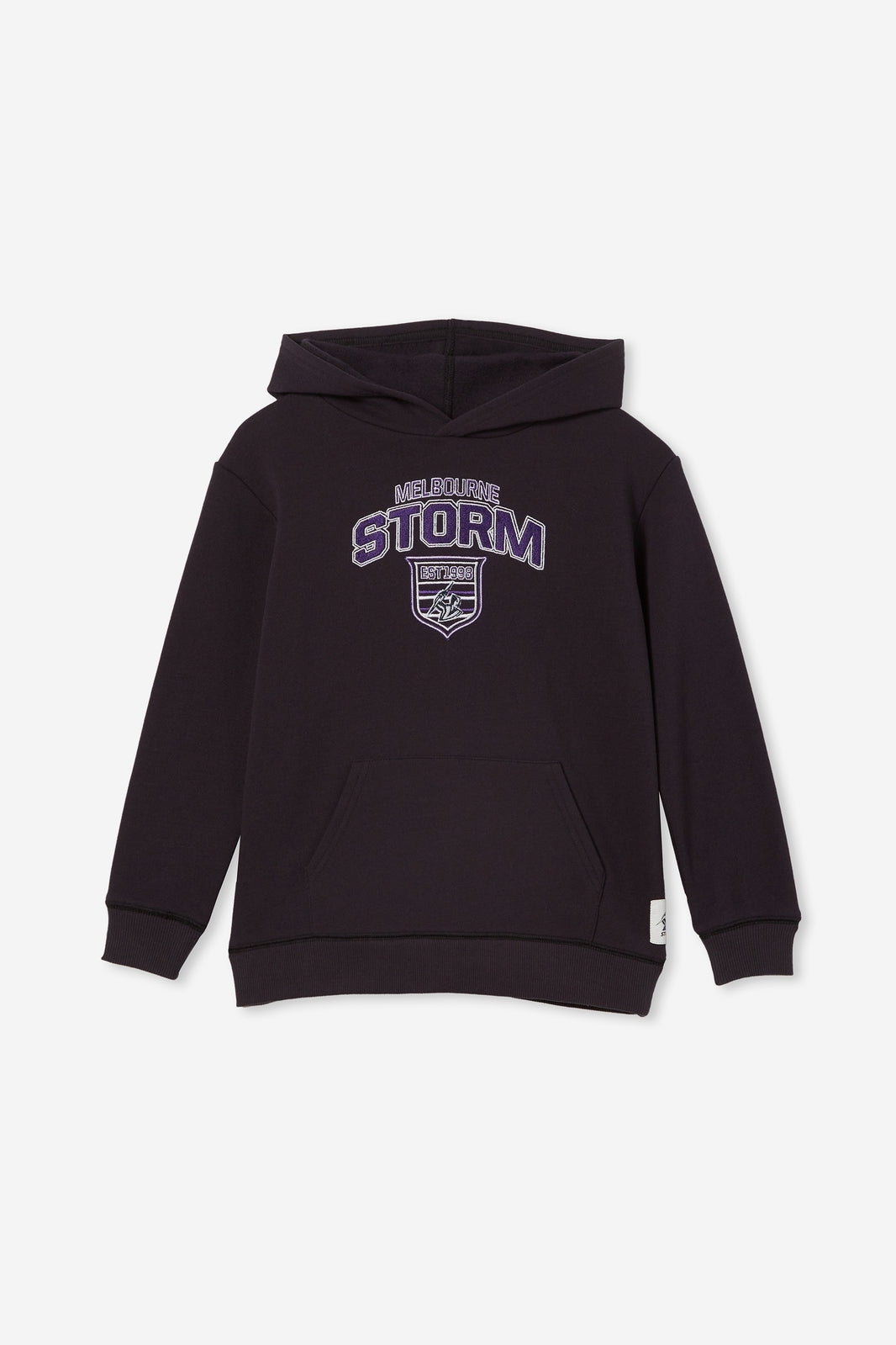 Melbourne Storm NRL 2023 Fleece Hoody Kids Sizes 3yrs-12yrs!