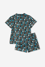 Cronulla Sharks NRL Christmas Family Pyjamas Adult XS-3XL