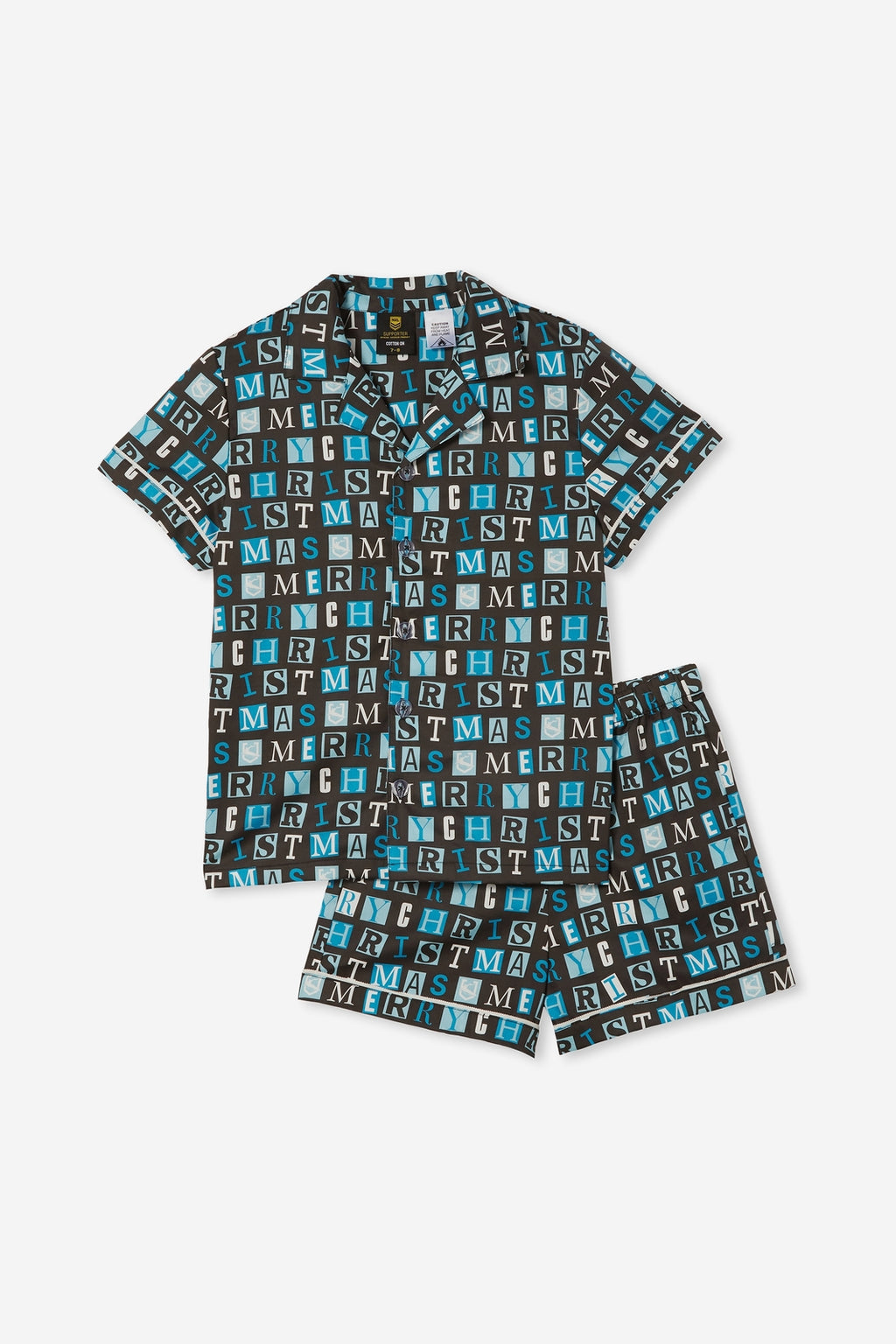 Cronulla Sharks NRL Christmas Family Pyjamas Adult XS-3XL