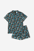 Cronulla Sharks NRL Christmas Family Pyjamas Adult XS-3XL