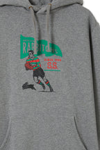 South Sydney Rabbitohs NRL Adults Fleece Hoody Grey M-4XL! T3