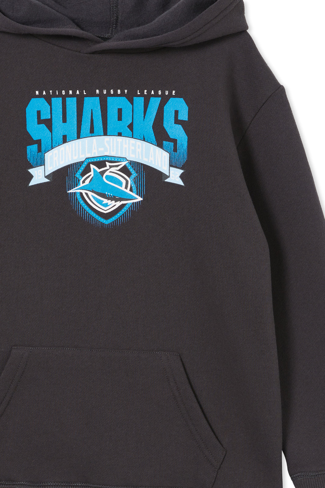 Cronulla Sharks NRL 2023 Banner Hoody Kids Sizes 3yrs-12yrs!