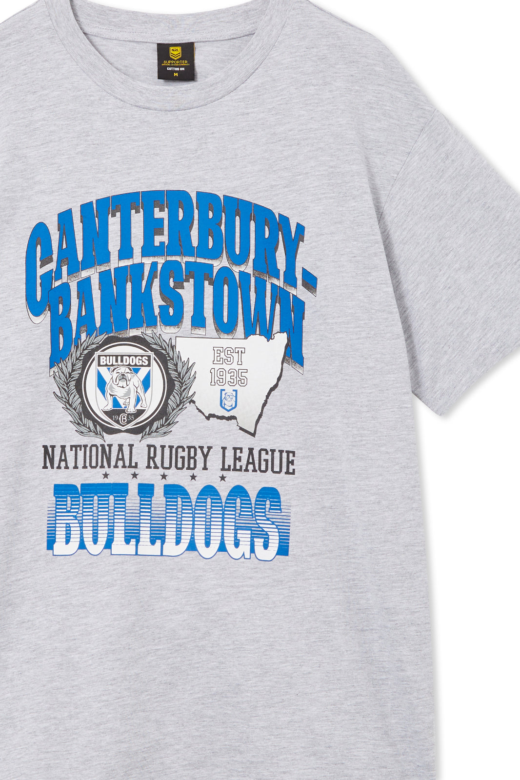 Canterbury Bankstown Bulldogs NRL Adults Reynard T Shirt S-5XL!