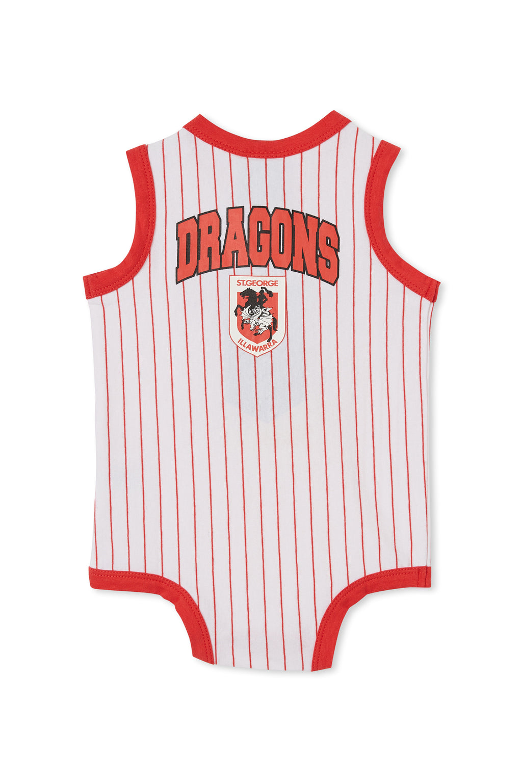 St George Dragons NRL Hanson Baby Romper Suit Toddlers 6mnths-18months!