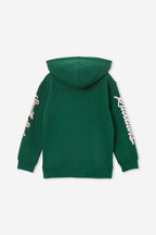South Sydney Rabbitohs NRL Sleeve Print Hoody Kids Sizes 6-14! S4
