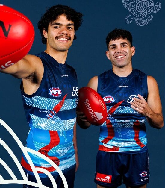 Geelong Cats AFL 2025 First Nations Indigenous Guernsey Sizes S-5XL!