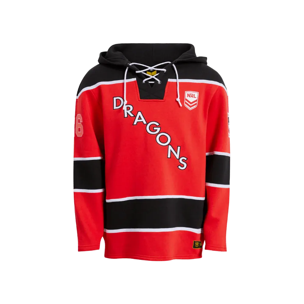 St George ILL Dragons NRL 2026 Las Vegas Hockey Hoodie Sizes S-2XL!