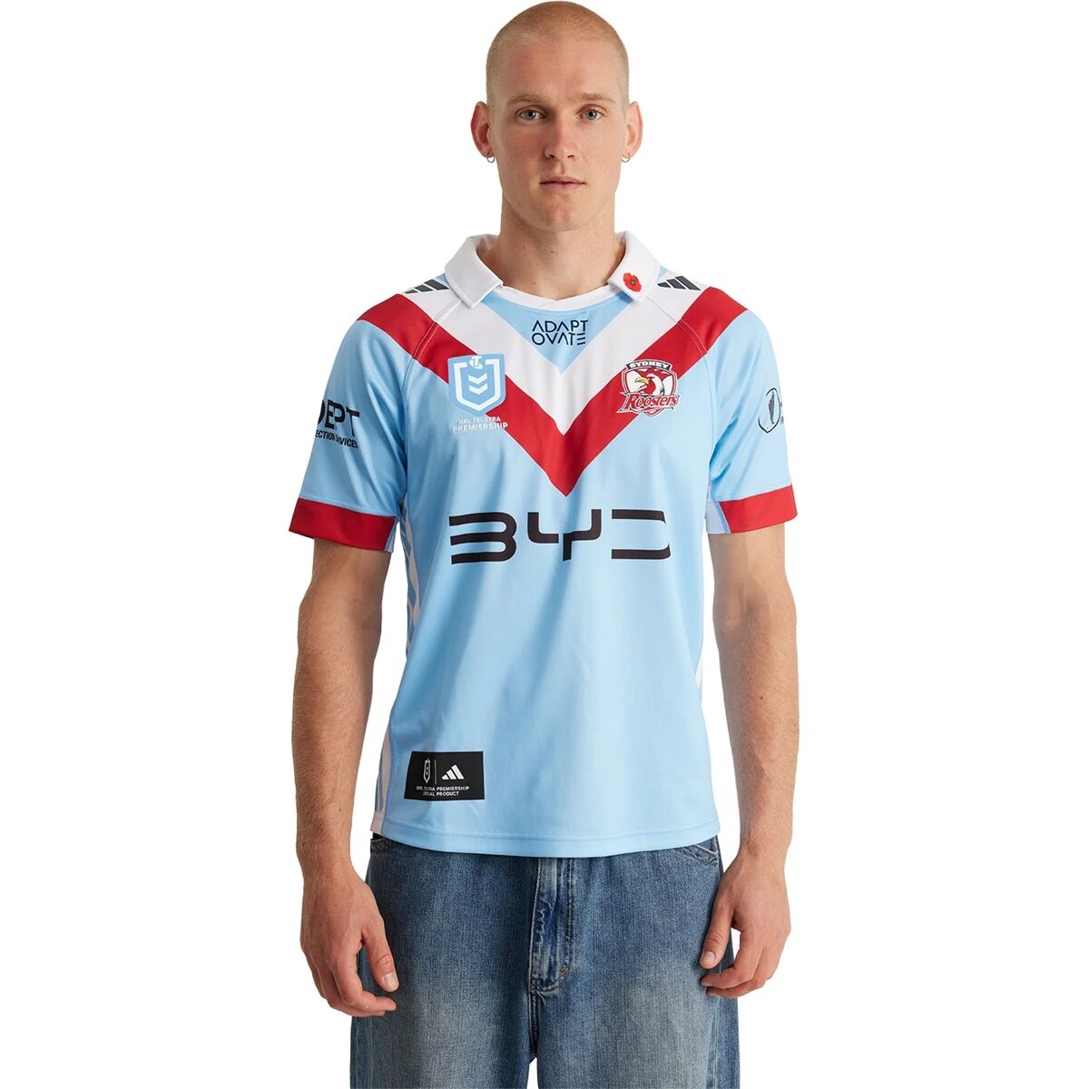 Sydney Roosters NRL 2026 Adidas Commemorative ANZAC Round Jersey Sizes S-5XL!
