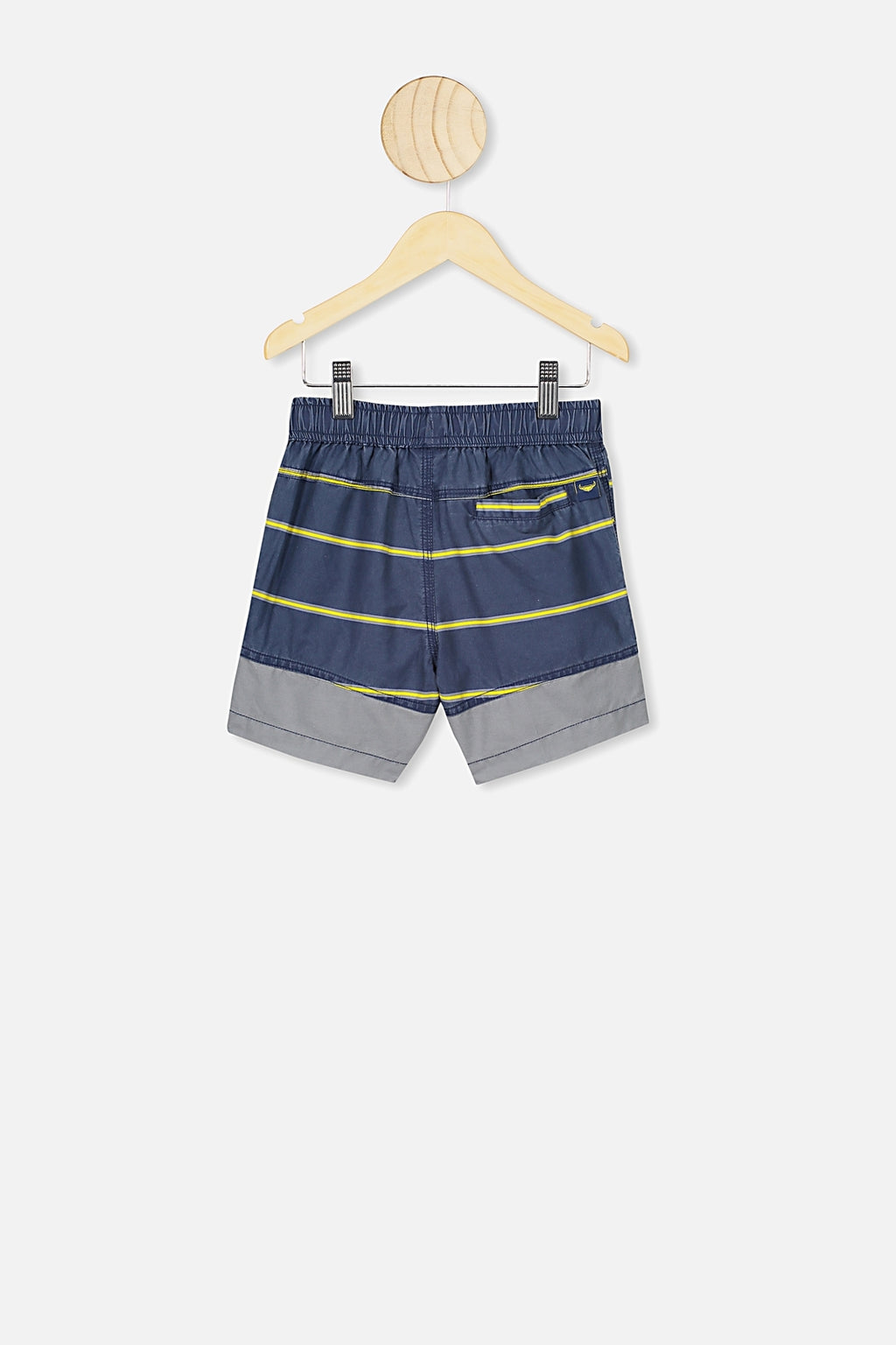 NQ Cowboys NRL 2021 Cotton On Striped Board Shorts Boys Sizes 1yrs-10yrs!