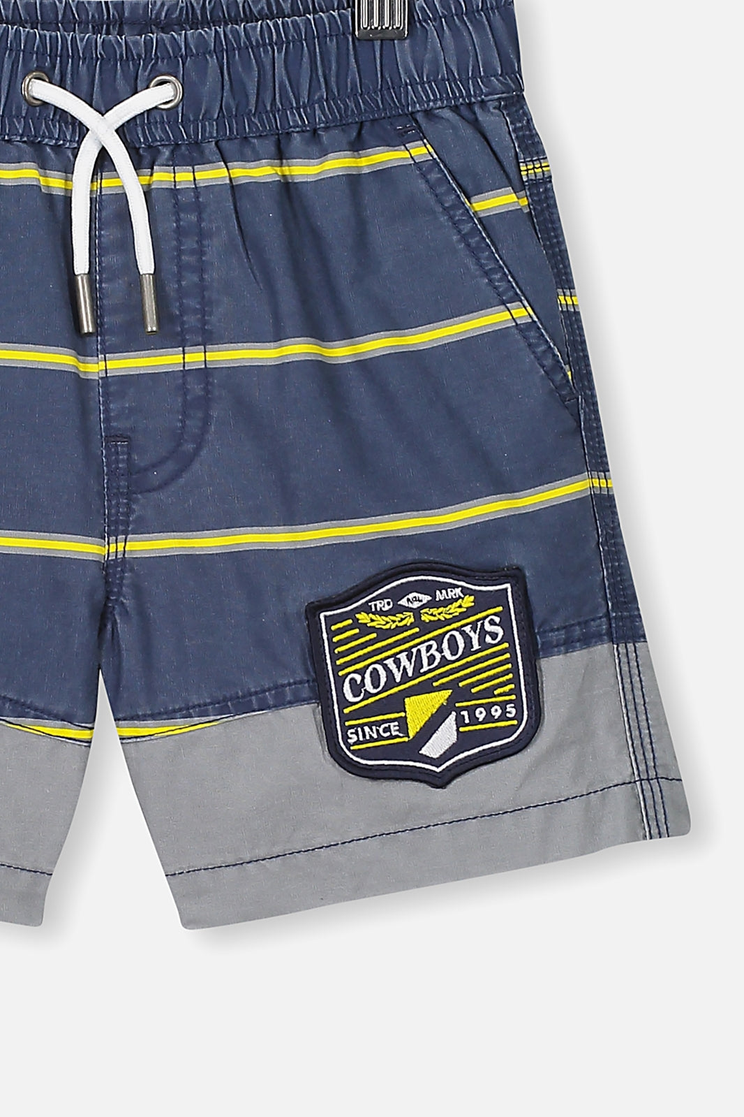 NQ Cowboys NRL 2021 Cotton On Striped Board Shorts Boys Sizes 1yrs-10yrs!