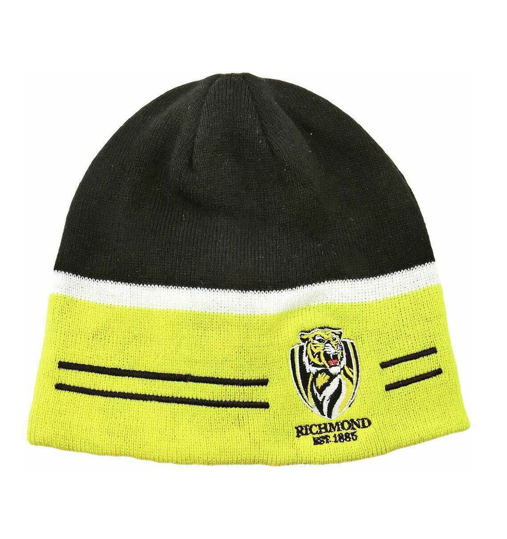 Richmond Tigers AFL Switch Reverse Beanie! BNWT's!