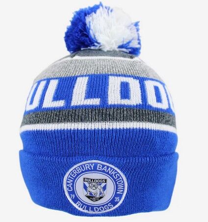Canterbury Bankstown Bulldogs NRL Tundra Beanie!