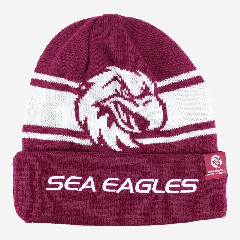 Manly Sea Eagles NRL Transform Beanie!