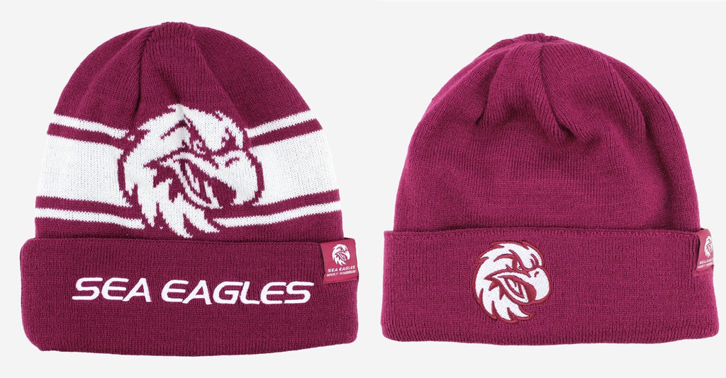 Manly Sea Eagles NRL Transform Beanie!