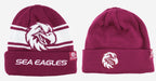 Manly Sea Eagles NRL Transform Beanie!