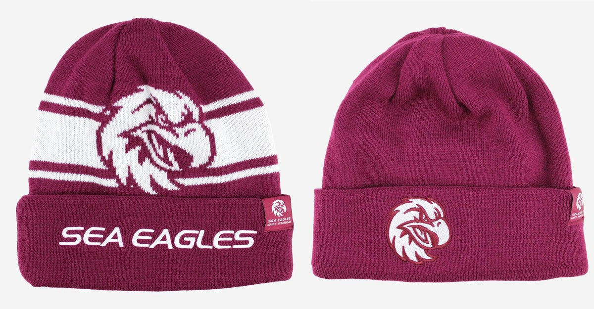 Manly Sea Eagles NRL Transform Beanie!