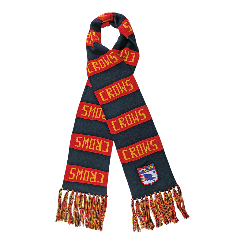 Adelaide Crows AFL Limited Edition Heritage Emblem Bar Scarf! BNWT's!