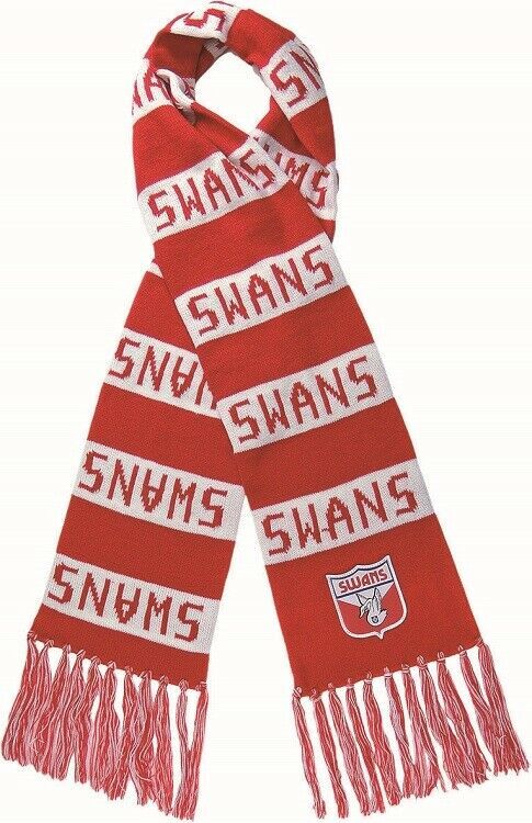 Sydney Swans AFL Limited Edition Heritage Emblem Bar Scarf!