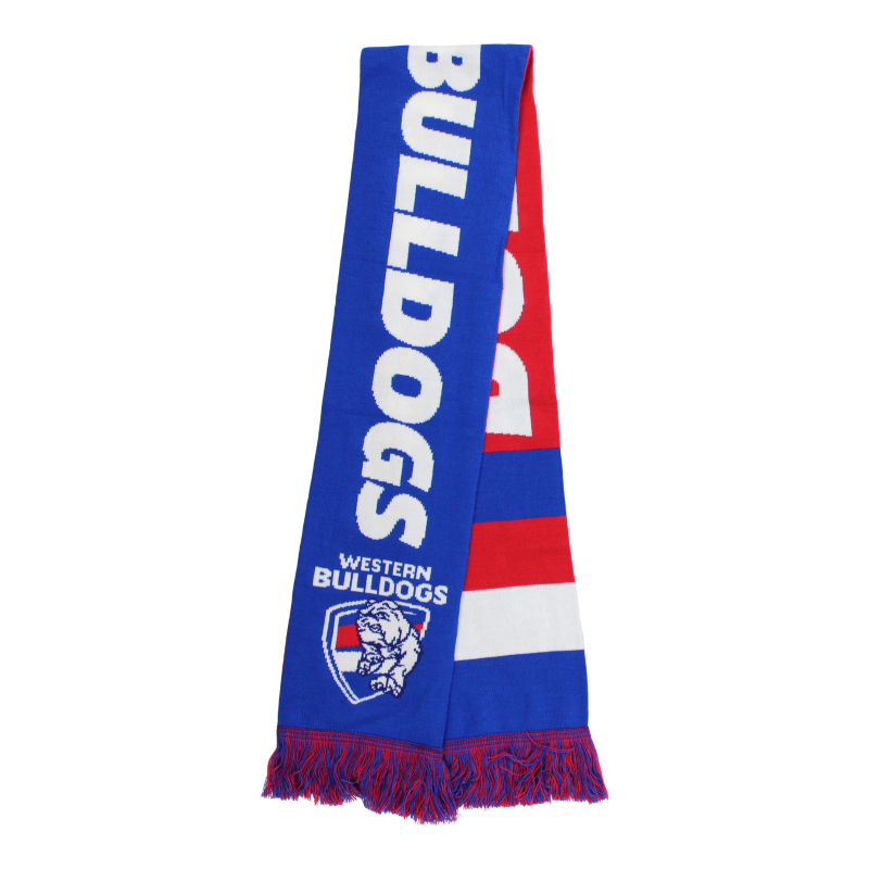 Western Bulldogs AFL Burley Sekem Defender Scarf! BNWT!