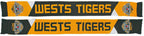 Wests Tigers NRL Geo Panel Scarf!