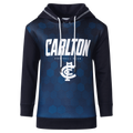 Carlton Blues AFL Kids Sublimated Hoody Hoodie Sizes 6-14! W22