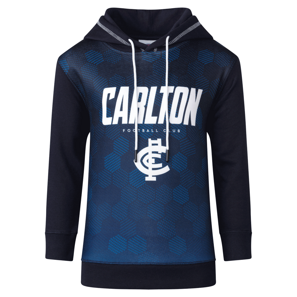 Carlton Blues AFL Kids Sublimated Hoody Hoodie Sizes 6-14! W22