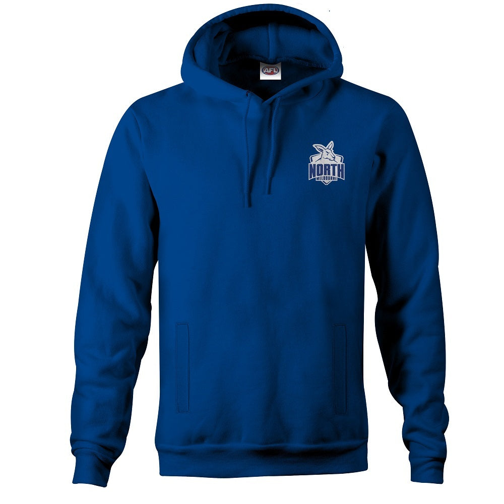 North Melbourne Kangaroos AFL Big Logo Long Sleeve Hoody Sizes S-7XL! BNWT's!
