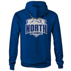 North Melbourne Kangaroos AFL Big Logo Long Sleeve Hoody Sizes S-7XL! BNWT's!