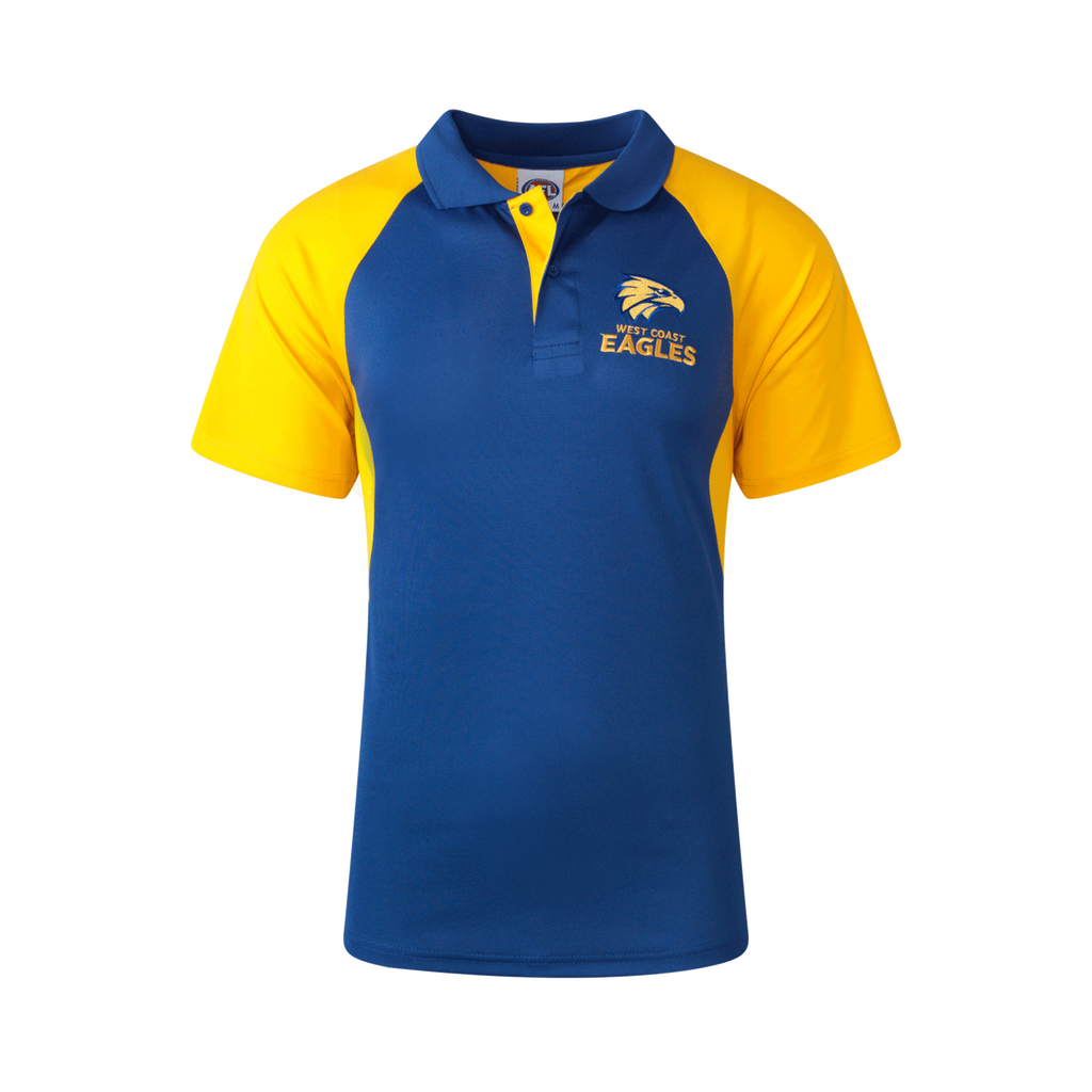 West Coast Eagles AFL Premium Polo Shirt Sizes S-7XL! S21