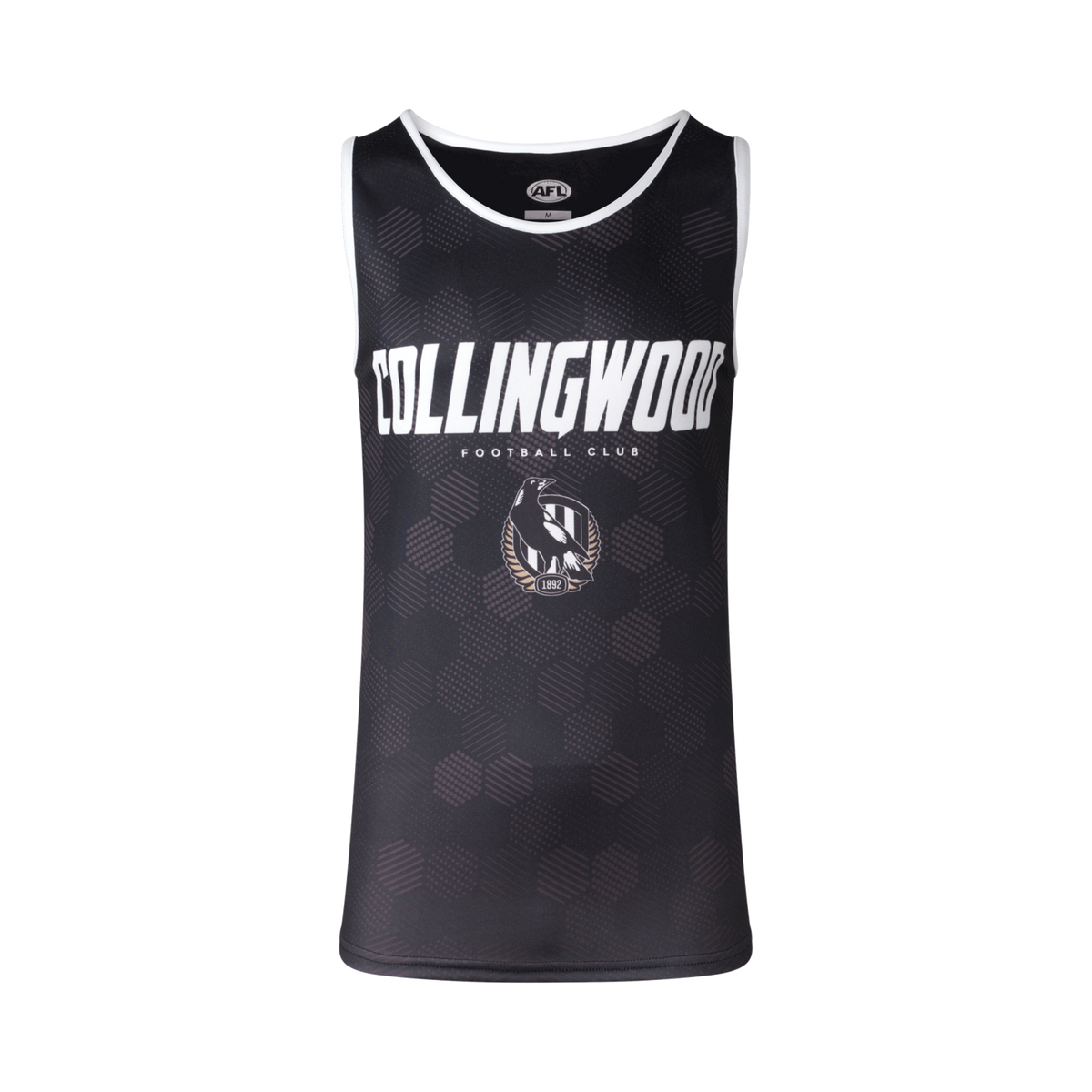 Collingwood Magpies AFL PlayCorp Premium Training Singlet Sizes S-7XL! S22