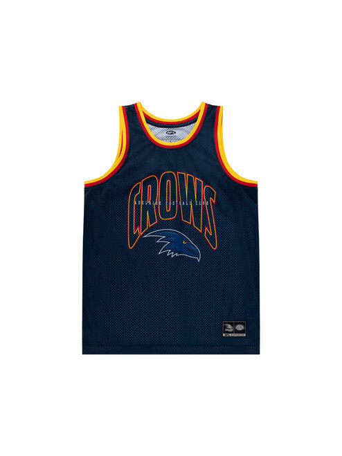 Adelaide Crows AFL Basketball Singlet Sizes S-5XL! S4