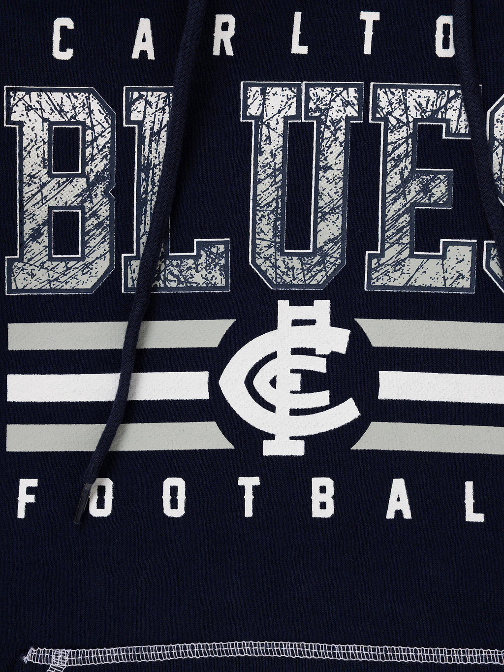 Carlton Blues AFL Youth Sketch Hoody Hoodie Sizes 8-16! T4
