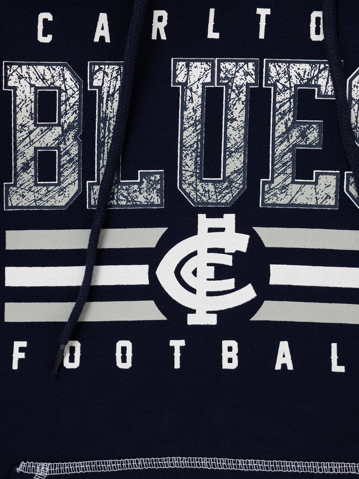 Carlton Blues AFL Youth Sketch Hoody Hoodie Sizes 8-16! T4