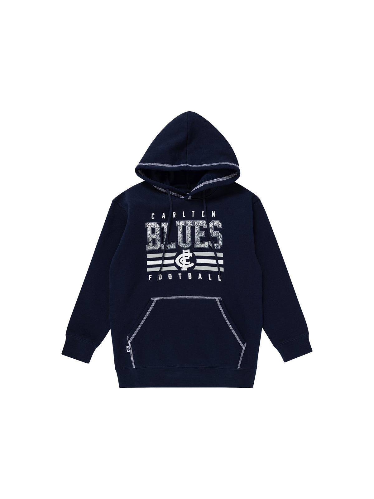 Carlton Blues AFL Youth Sketch Hoody Hoodie Sizes 8-16! T4