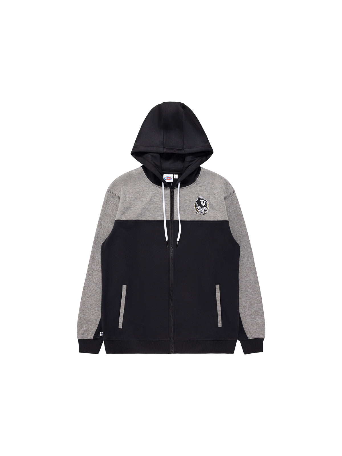 Collingwood Magpies AFL Performance FZ Hoody Sizes S-5XL!