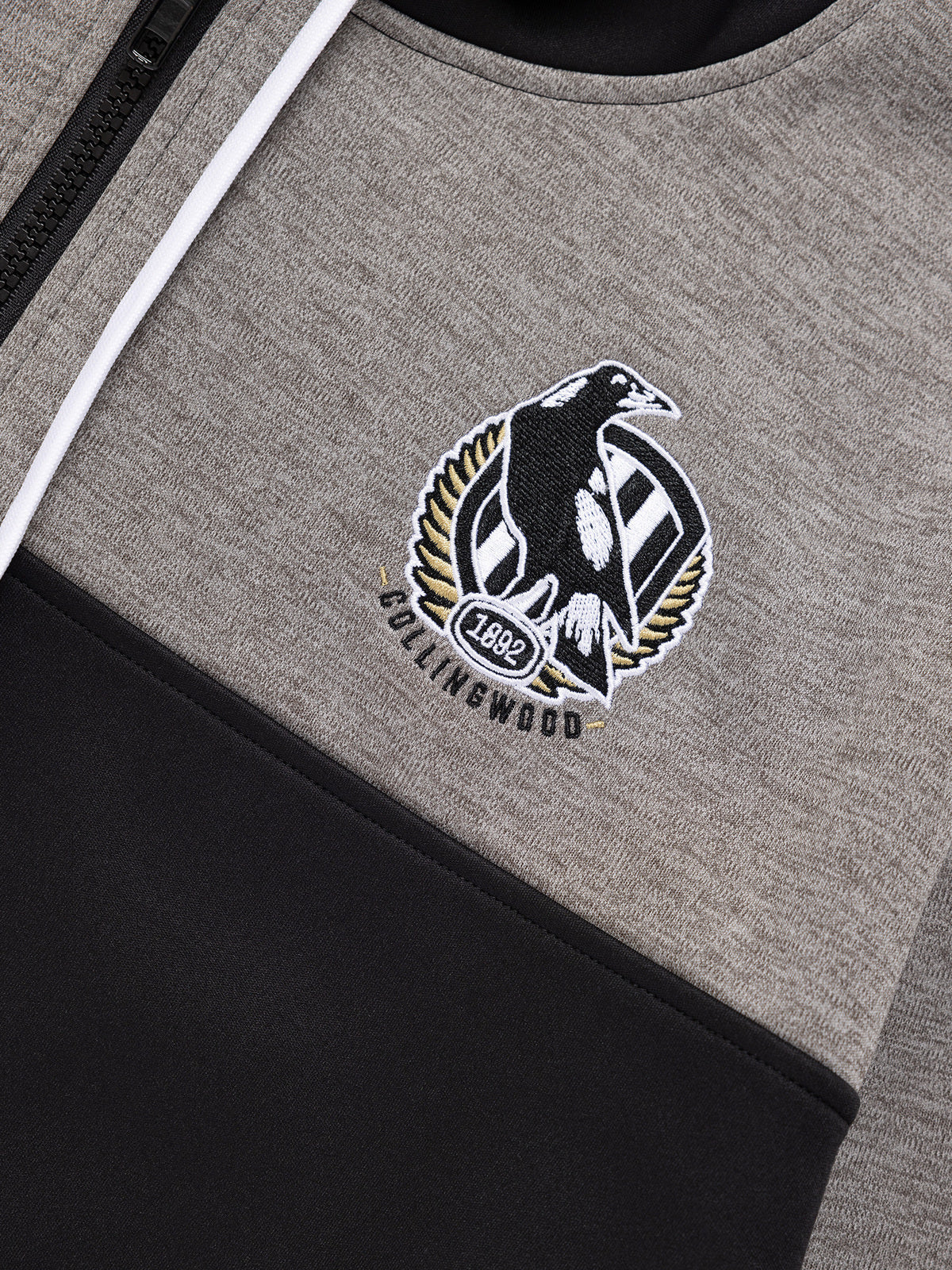 Collingwood Magpies AFL Performance FZ Hoody Sizes S-5XL!